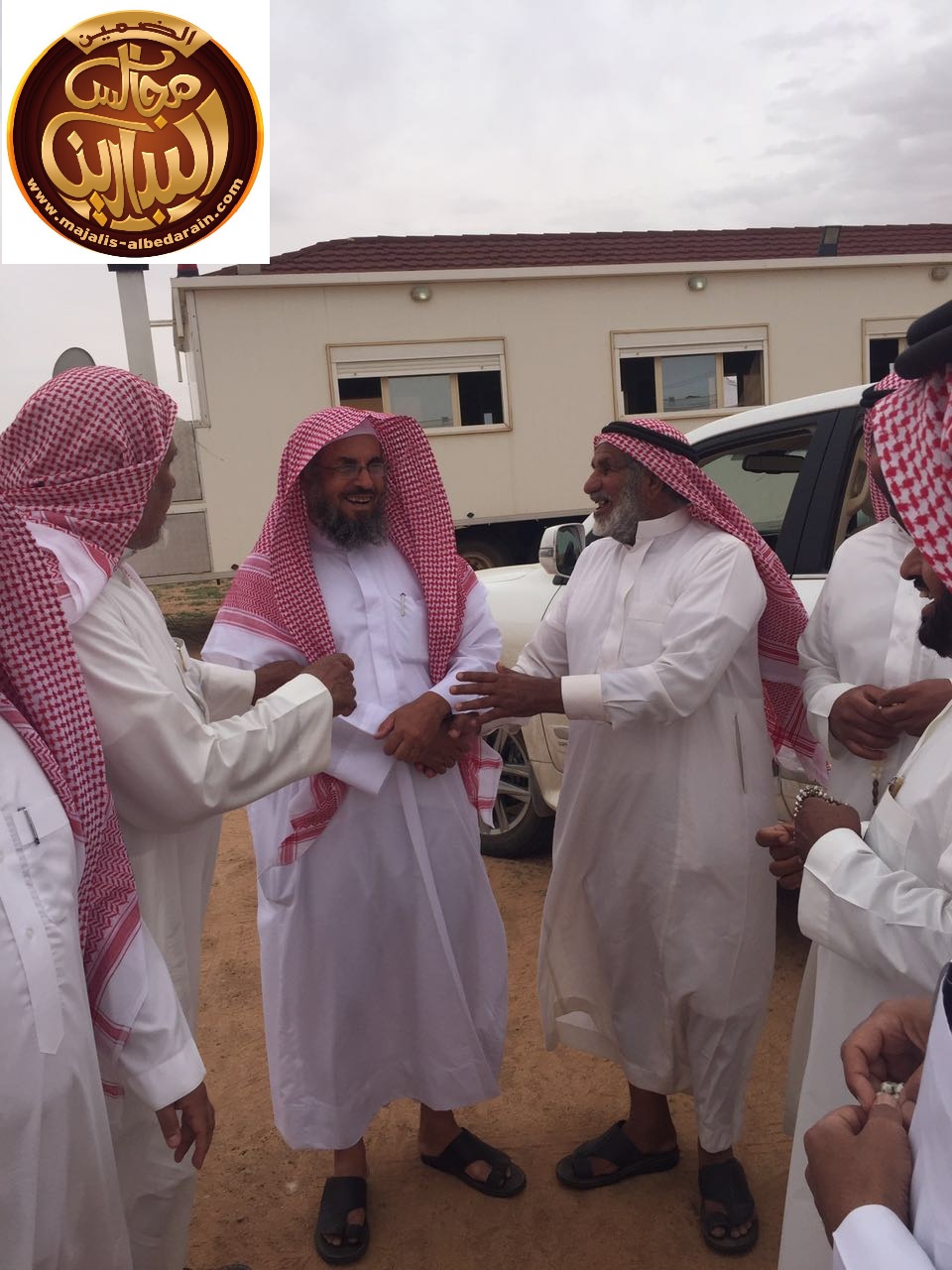 الشيخ : ناصر ابن قريع يستضيف البدارين